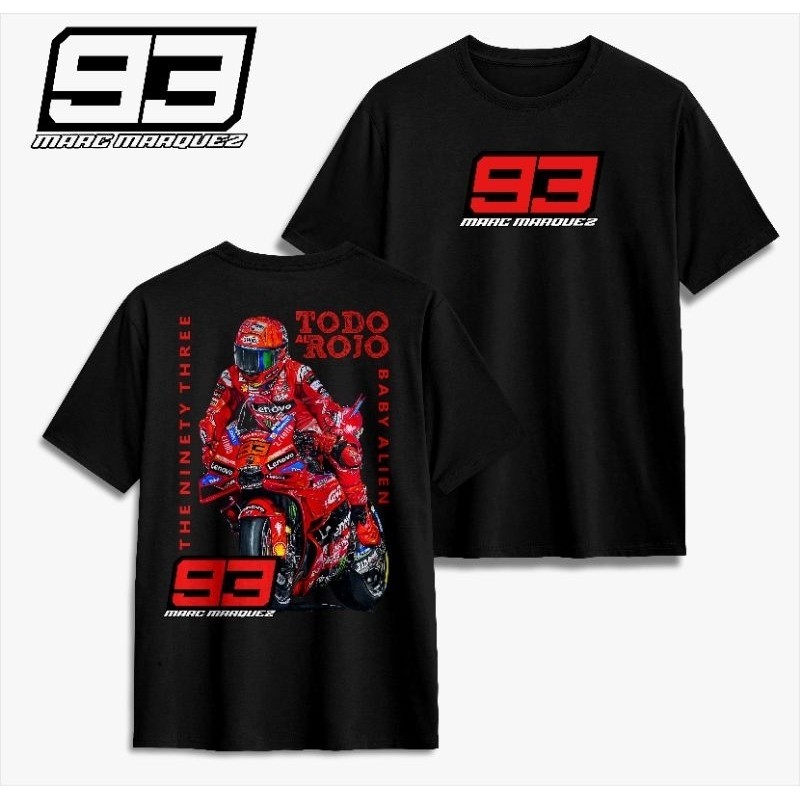 เสื้อยืด MotoGP Marquez MM93 ล่าสุด
