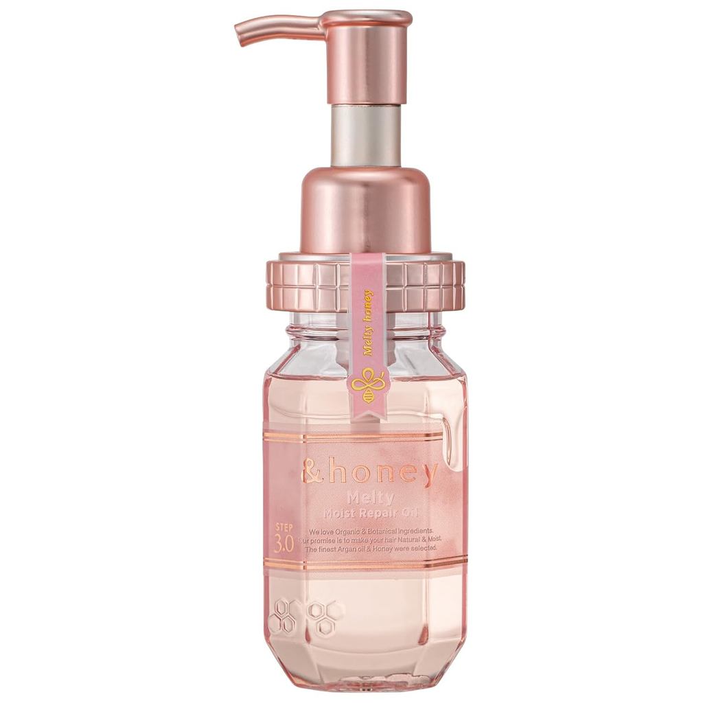 [ผลิตภัณฑ์ของแท้] & honey Melty Moist Repair Hair 100mL/3.38 Oz Sulfate-Free Moisturizing Hair to Ta