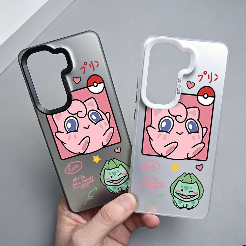 Samsung Jigglypuff Matte Case,การป้องกันกล้องสําหรับ Samsung A16,A07,Galaxy A56,17,15 Pro Max