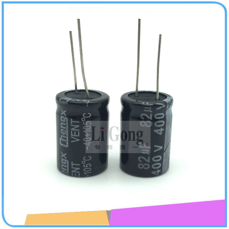 ตัวเก็บประจุอิเล็กโทรลีติค 400V82UF ตัวเก็บประจุไฟฟ้าความถี่สูง 400V47UF เครื่องเชื่อมย้อนกลับอะไหล่