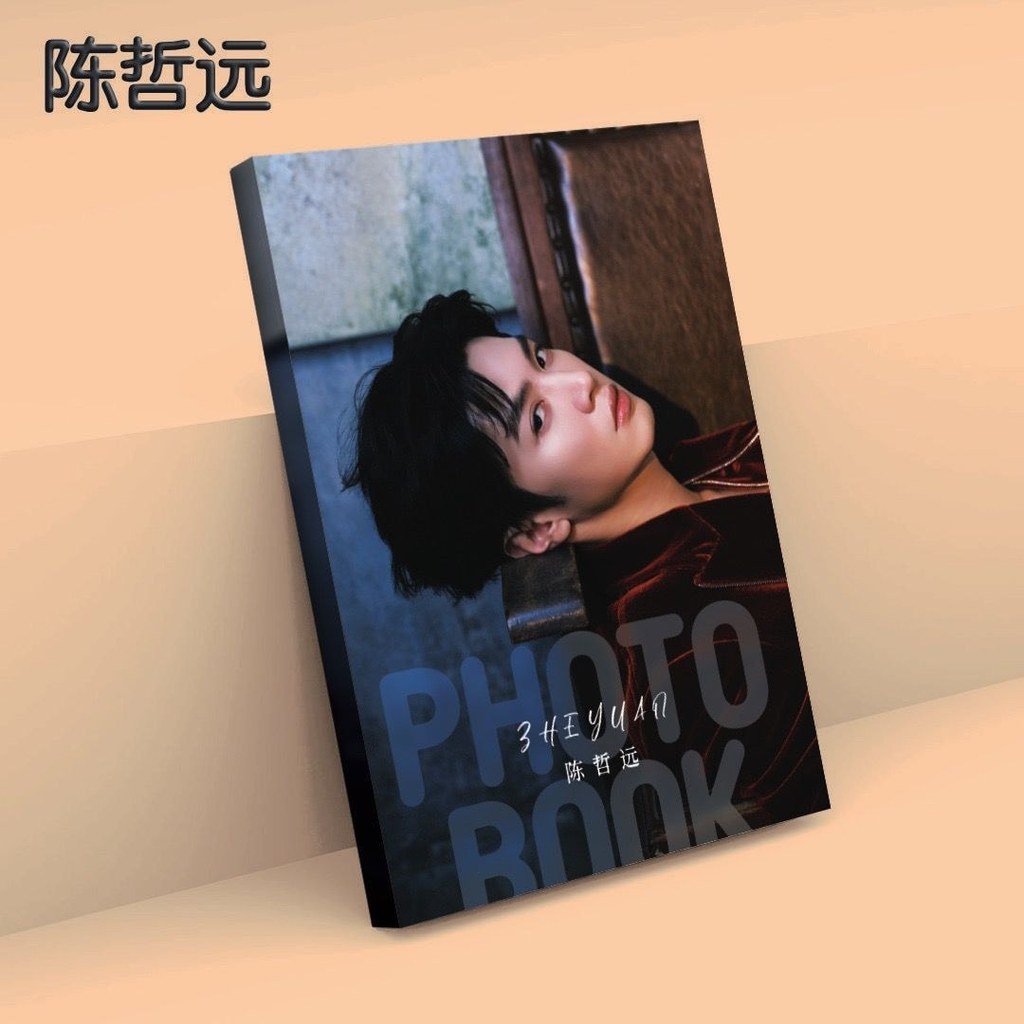 Chen Zheyuan สินค้า HD ภาพถ่ายการประดิษฐ์ตัวอักษรภาพวาดคอลเลกชันอัลบั้มรูปโพลารอยด์#陈哲远周边高清照片书画集写真集拍立得