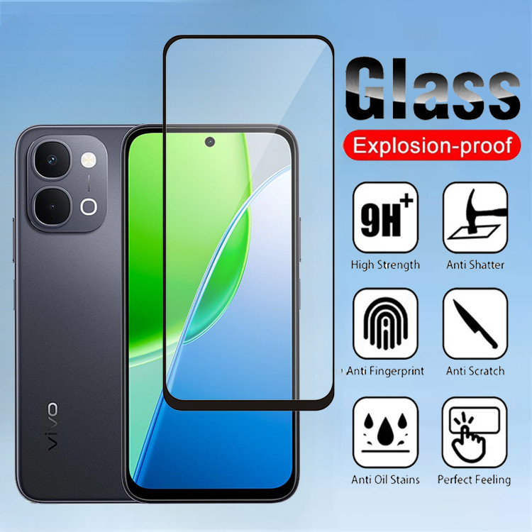 1-2 ชิ้นฟิล์มแก้วสําหรับVivo Y31d Pro VivoY31d Pro Y31d Proป้องกันหน้าจอกระจกนิรภัยโปร่งใสHD Clearฝา