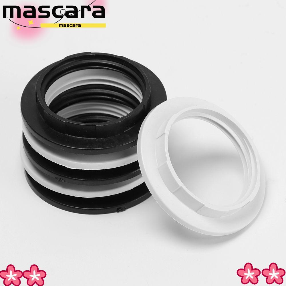 MARA E27 พลาสติกแหวนด้านนอกยี่ห้อแหวนลดแปลงสีดํา / สีขาวกระชับแหวนคอ