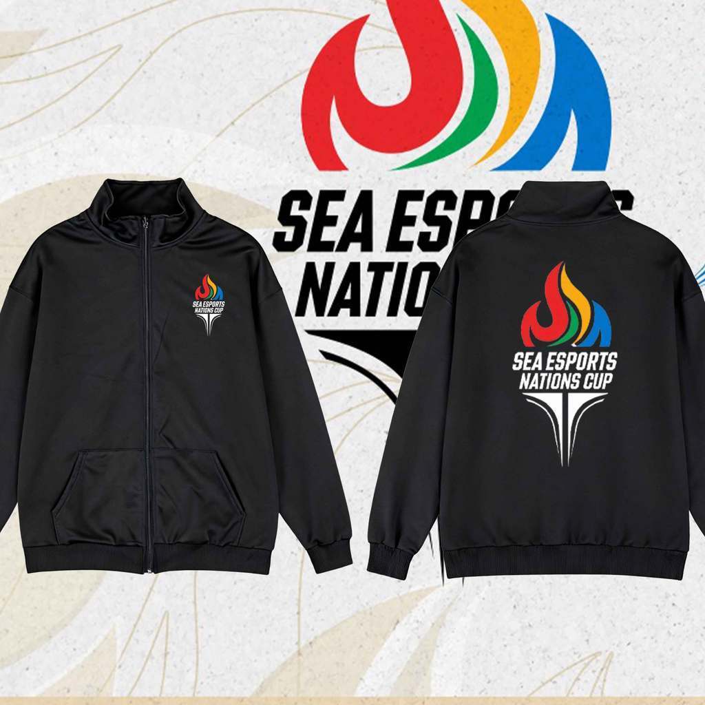 SNC2026 SEA Esports Nations Cup Jacket Stand Collar SEAEF Official Team Track Top Unisex M-3XL