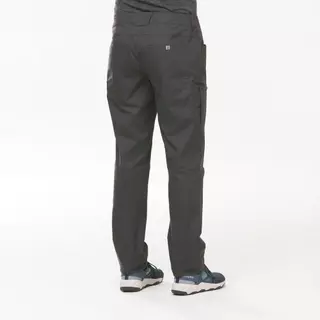 Decathlon Men'S Nh500 Regular Off-Road Hiking Trousers กางเกงขายาวผู้ชายทรงมาตรฐานแบบออฟโรด รุ่น Nh500 - Grey