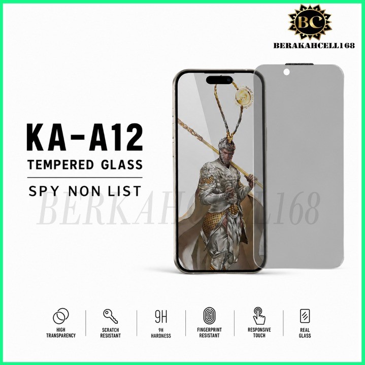 KA-A12 TEMPERED GLASS SPY NON LIST MONKEY KING FOR ITEL A80 A70 A60 A60S A50 A49 CITY 200 CITY 100 I