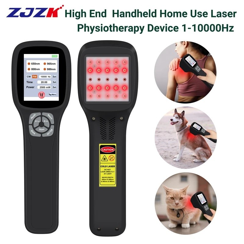 P75N ZJZK 3rd Gen มือถือ Light Therapy เครื่องมือ-25 ไดโอด 4 ความยาวคลื่นสําหรับ Home กล้ามเนื้อผ่อน