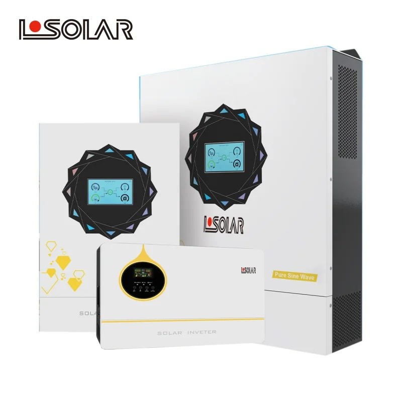 WK6W US Certification 48V 5KW 8KW 10KW 120v/240v Solar Inverter on Off Grid Srne 120VAC 240VAC แยกเฟ