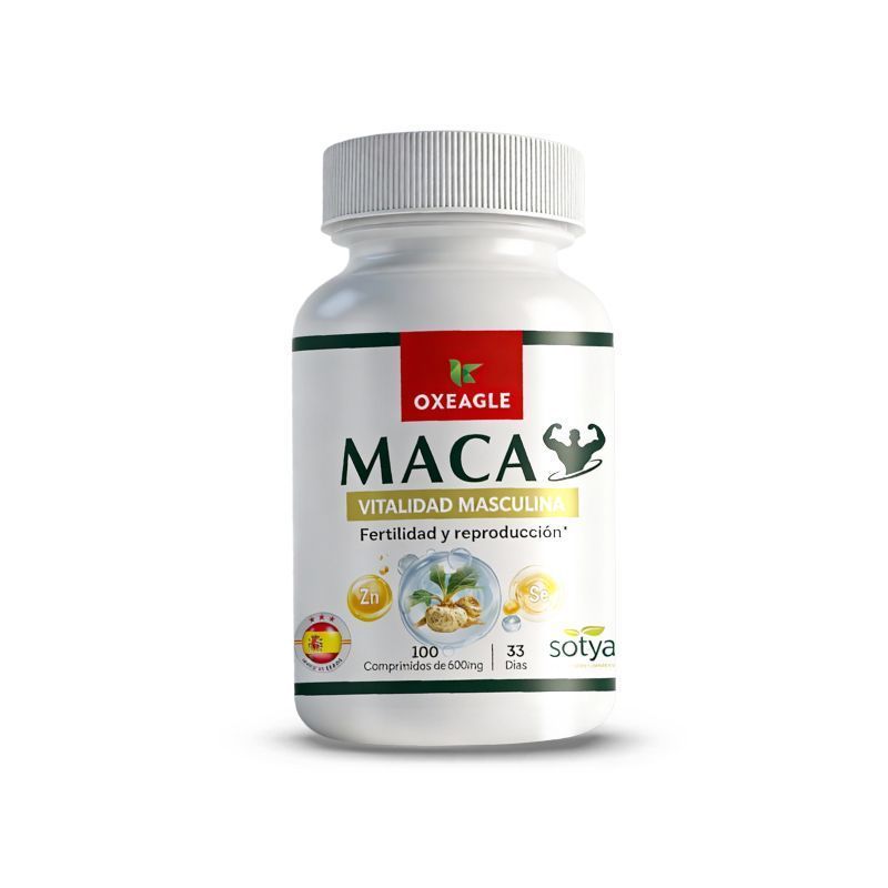 Oxeagle สเปนนําเข้า Maca Selenium สังกะสีเม็ดผู้ชาย Overtime Stay Up Late Tyred ผู้ใหญ่ Multivitamin