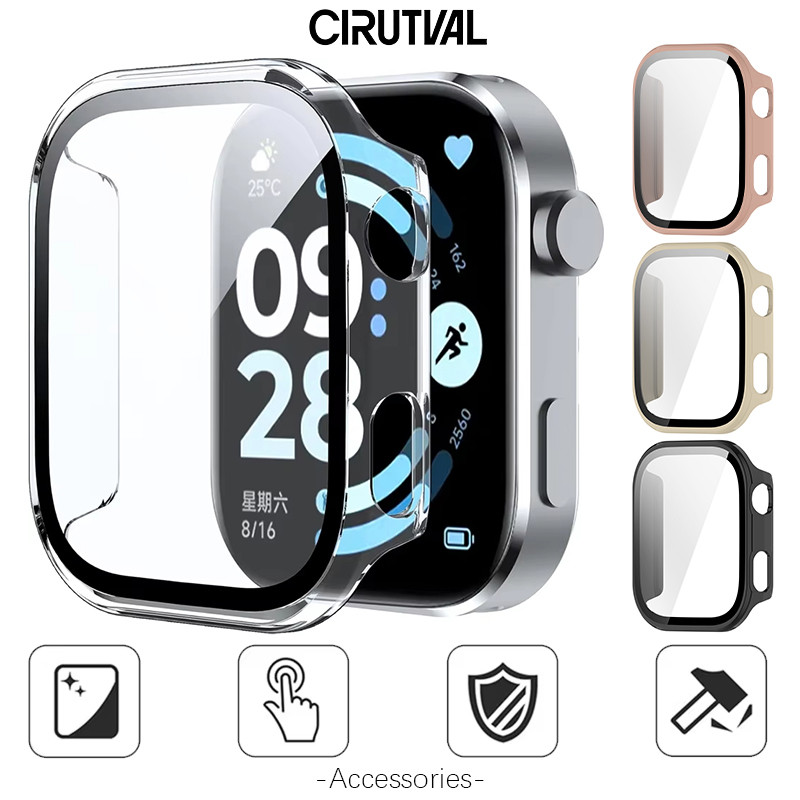 เคสพลาสติกนุ่ม TPU for Smartwatch Redmi Watch 6 5 4 กรอบผ้าป้องกันหน้าจอ อะไหล่ชนท้ายรถ