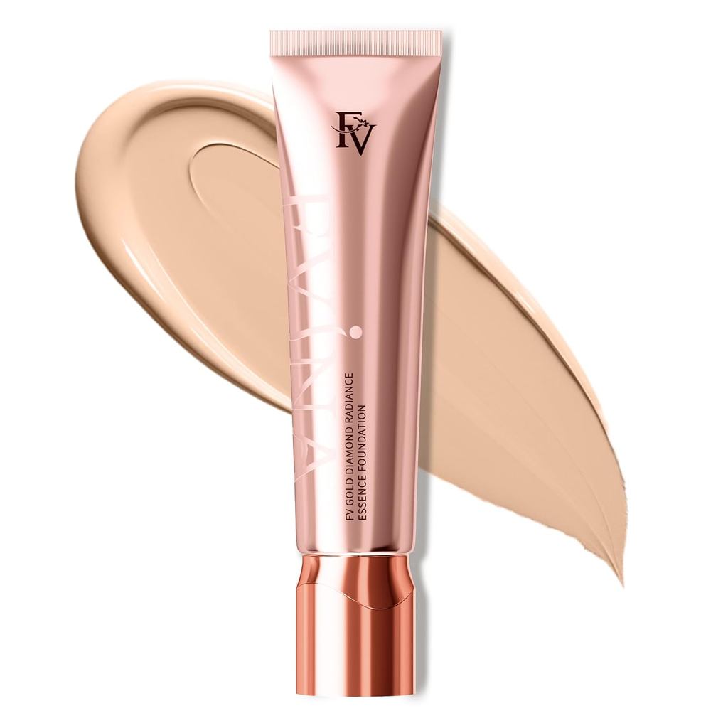 FV Flawless Matte Liquid Foundation, Full Coverage & Oil-Free Foundation Makeup, สูตรไฮเดรติ้ง, รองพ
