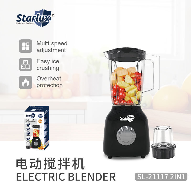เครื่องปั่นอเนกประสงค์สำหรับใช้ในครัวเรือน Starlux, เครื่องทำอาหารสำหรับเด็ก, เครื่องบดและผสม 2-in-1