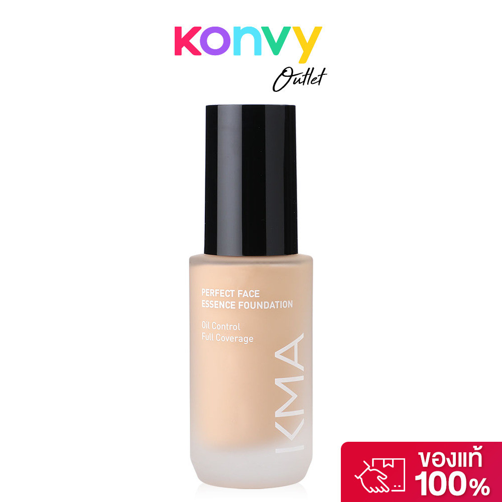 KMA Perfect Face Essence Foundation 30ml รองพื้นช่วยเบลอรูขุมขน.