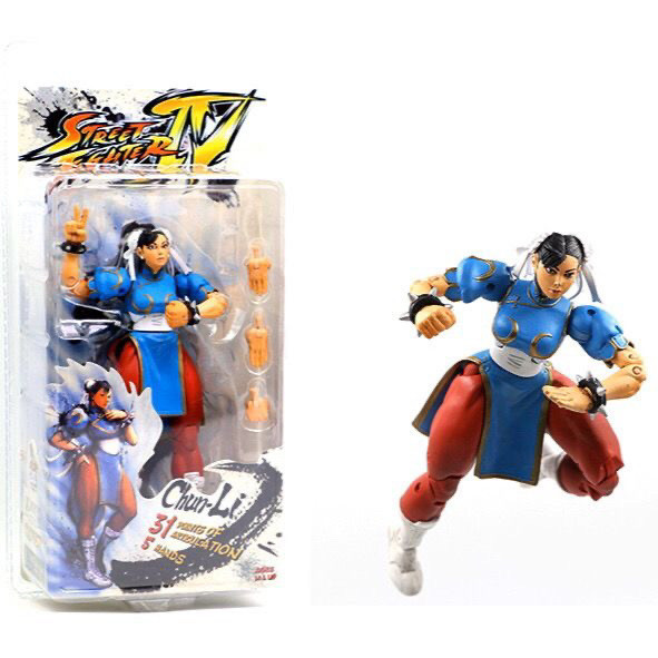 ขายร้อน NECA Street Fighter Street Fighter Ken Gulihao Ghost Chunli 23 ซม.Action Figure