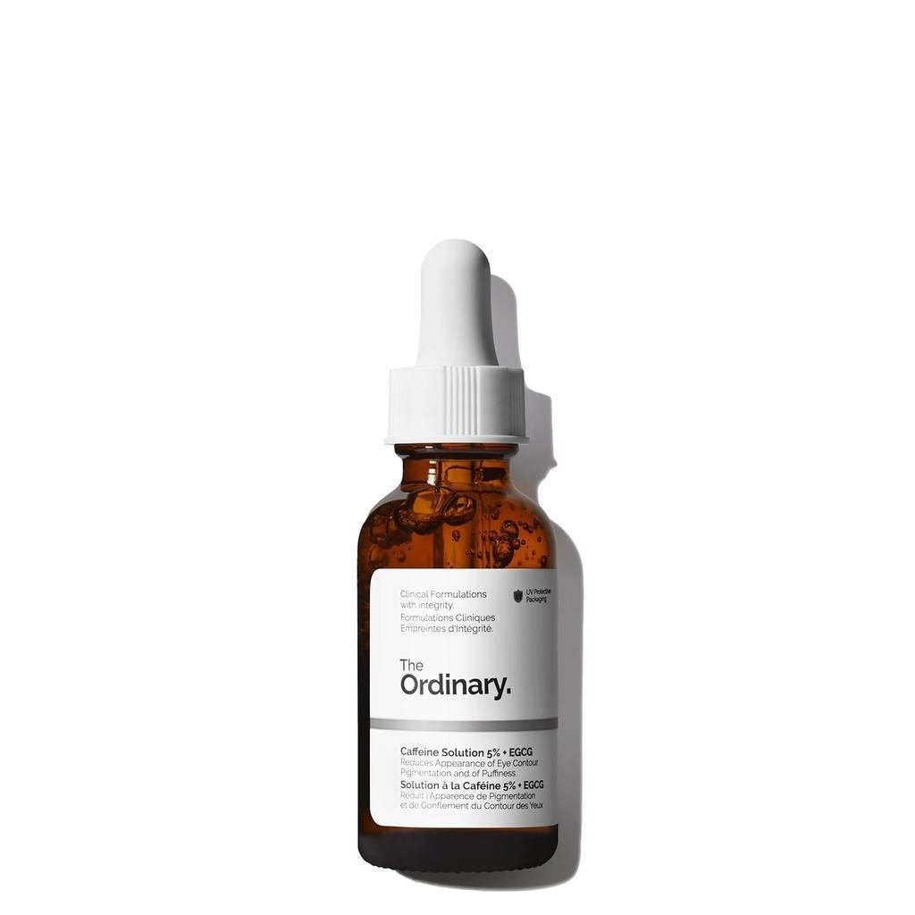 THE ORDINARY ORDINARY Caffeine Solution 5%+EGCG, เซรั่มบํารุงรอบดวงตาสําหรับความหมองคล้ําและตายาง FW
