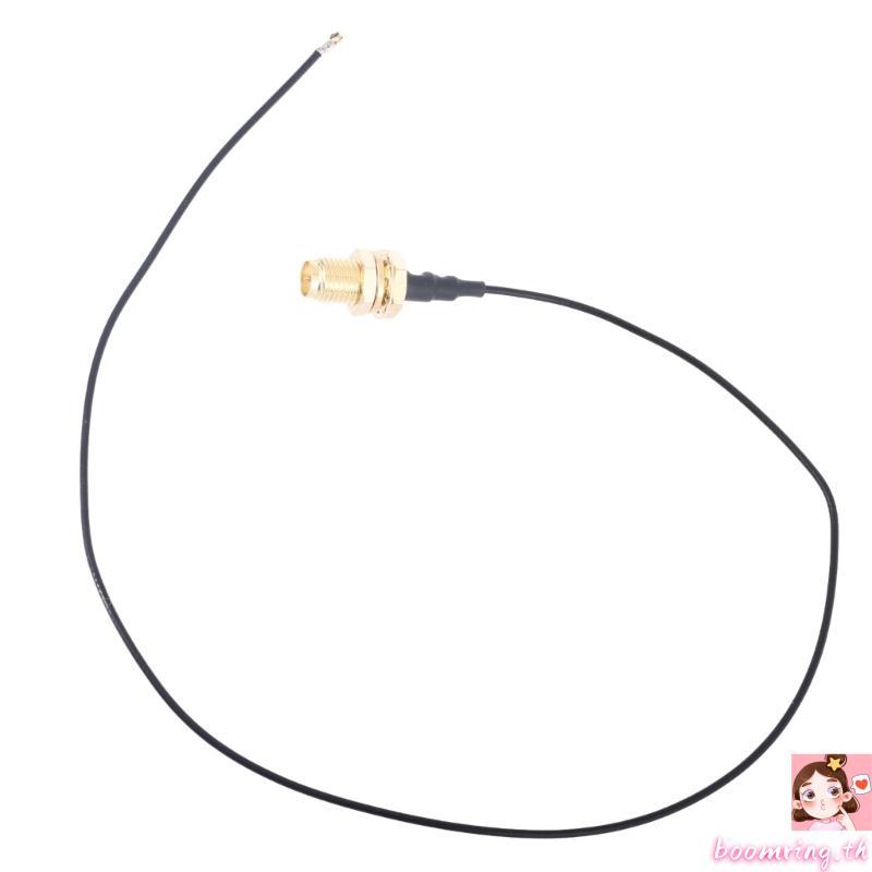 Boom สะดวกกับ RPSMA Cable Antenna สําหรับ AX210 AX200 9260NGW 8260NGW 8265NGW M 2 WiFi Card ได้อย่าง