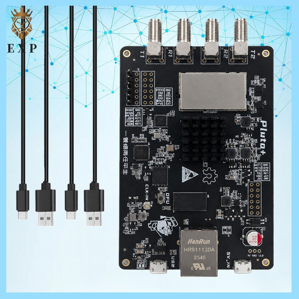 [explosion1.th] PLUTO+ SDR Transceiver 70MHz-6GHz 2TX 2RX AD9363 FPGA