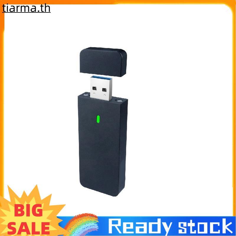 TIARMA พอร์ต USB-A 10Gbps USB3.2 Gen2 M. 2 NVMe 2230 2242 SSD Enclosure ภายนอกสําหรับ M2 2230 2242 NVMe SSD สีดํา