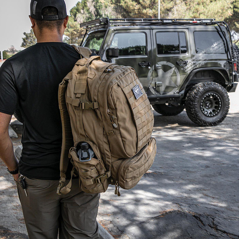 กระเป๋าป่า เป้เดินทาง ของแท้ Condor Tactical ตั้งแคมป์กลางแจ้งเดินป่าปีนเขาความจุขนาดใหญ่กระเป๋าเป้ส