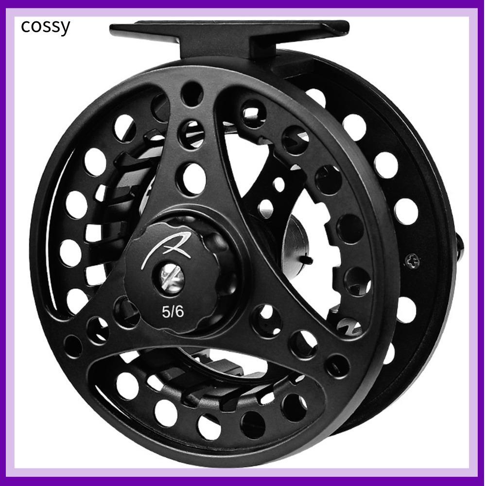 COSSY Fly Fishing Reel, 2 + 1BB แบริ่ง 5/6 WT Fly Reel, อลูมิเนียมทนทาน 85 มม. เส้นผ่านศูนย์กลางตกปล