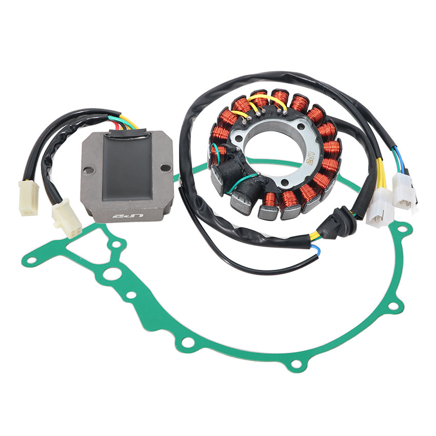 ชุดปะเก็นวงจรเรียงกระแส Stator Coil สําหรับ Honda XBR500 1985-1988 GB500 1989-1990
