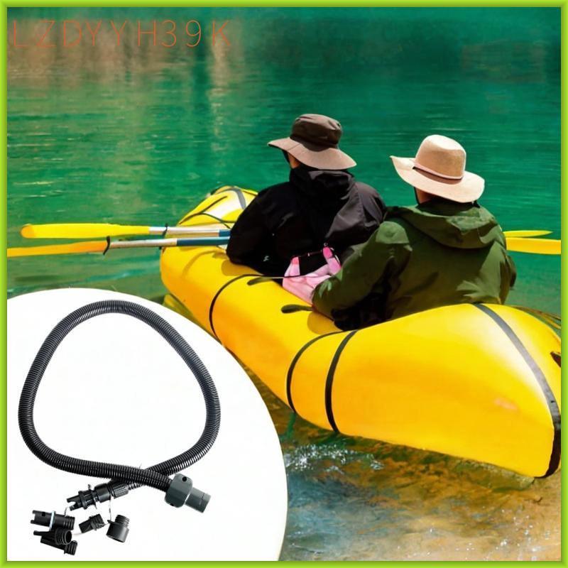 [lzdyyh39k] Paddle Board ปั๊มท่ออะแดปเตอร์ชุด Connector Stand Up Paddleboard อุปกรณ์เสริมปั๊มลมไฟฟ้า