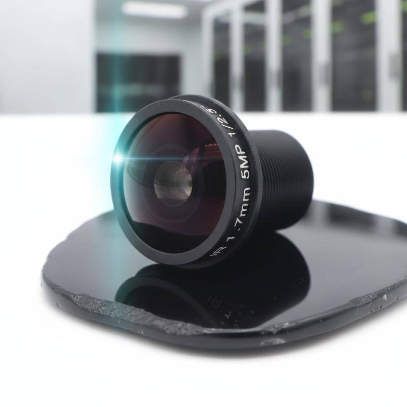 N&U 5 ล้านพิกเซล 1.7 มม. เลนส์กล้องวงจรปิด Fisheye F2.0 รูรับแสง 180° มุมมองกว้าง 1/2.5" Mount สําหร