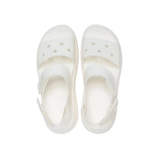 CROCS รองเท้าแตะผู้หญิง SOHO Y STRAP SANDAL รุ่น 211755-0WV - CHALK