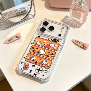 💖Quick--กันกระแทกสี่มุม เคสไอโฟน iPhone 17ProMax 16 ProMax 15/14 Pro 14 Plus 13 12 11-ZRQSJFSTKK55