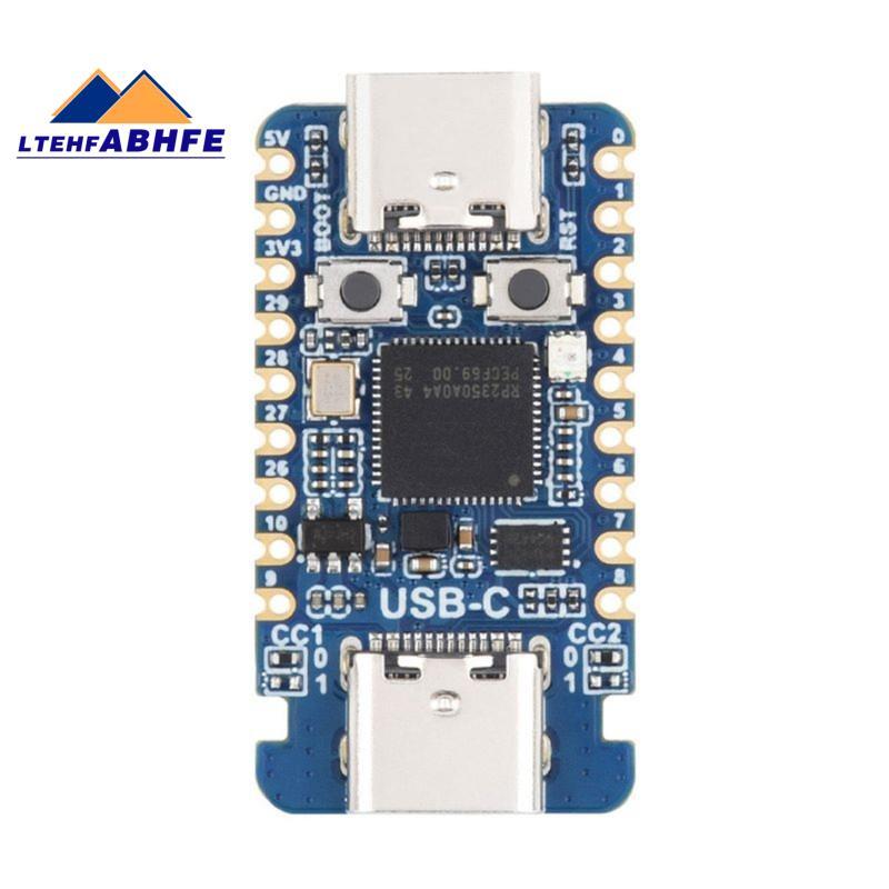 [ขายร้อน L]RP2350A USB-C Dev Board เซ็นเซอร์อุณหภูมิในตัวสําหรับ RP2350A MCU Mini Development Board