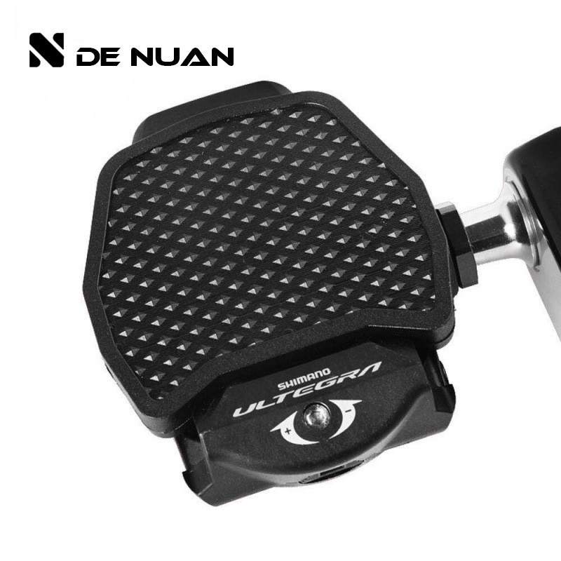 Richy Road Bike Lock Pedal Turn Flat Pedal Converter เหมาะสําหรับ SPD/LOOK Road Pedal Lock Pad