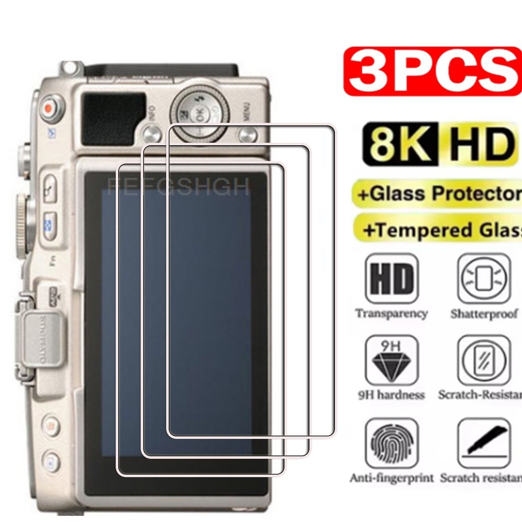9H HD กระจกนิรภัยสําหรับ Casio EX‐FR100L FR100L EX‐FR110H FR110H EX‐FR200 FR200 Z550 ZS27 ZS28 ZS29 