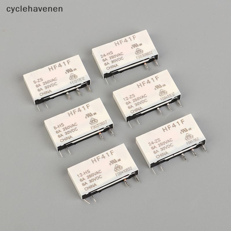 (GOOD) HF41F-24-ZS HF41F-12-ZS HF41F-5-ZS HF41F-5-HS HF41F-12-HS HF41F-24-HS รีเลย์อุตสาหกรรม Sub Po