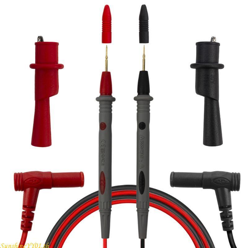 SUN Multimeter Test Leads Universal Digital Multimeter Probe Test Leads Pin Needle