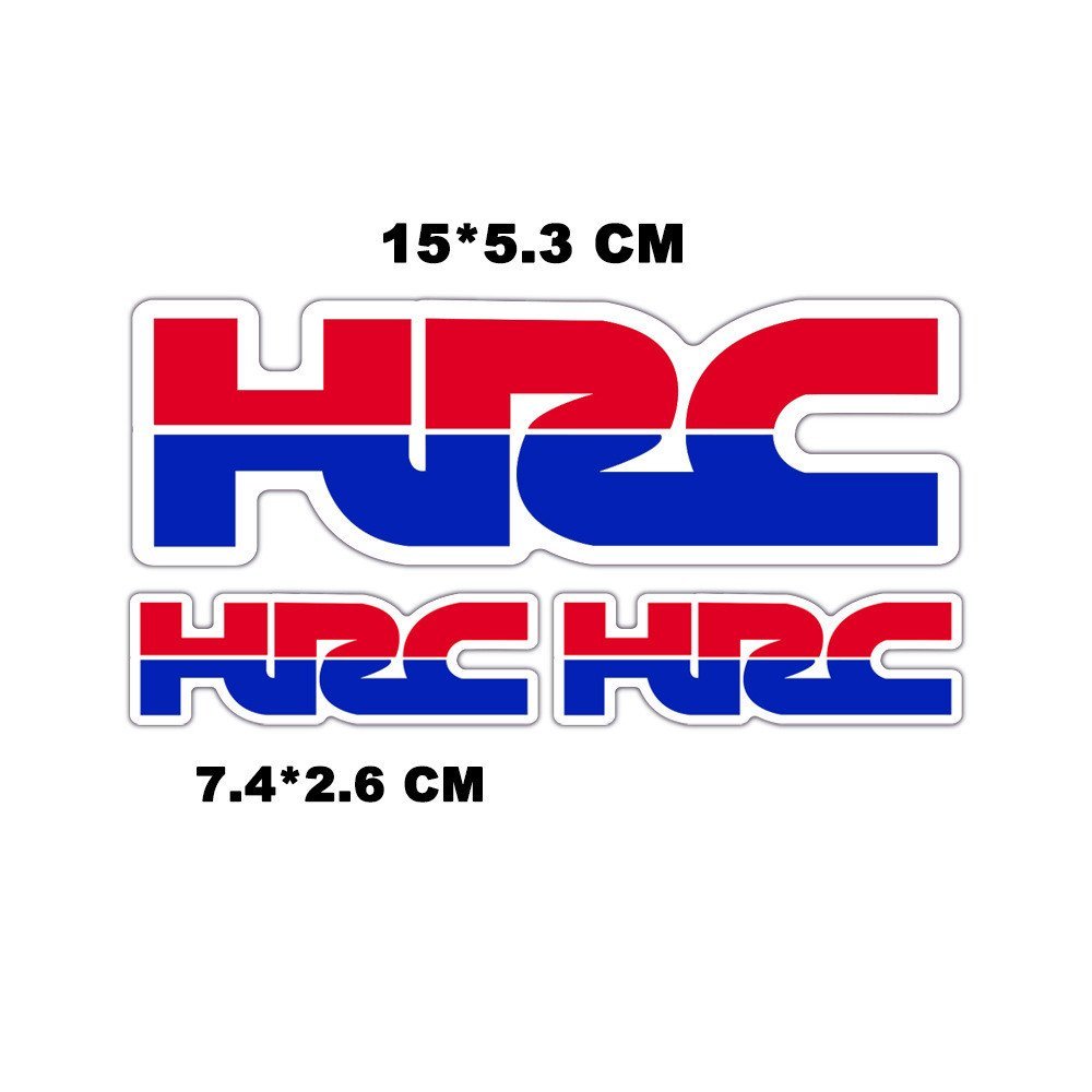 สติกเกอร์รถจักรยานยนต์สะท้อนแสง Racing Tank หมวกกันน็อค Decal กันน้ําเหมาะสําหรับ Honda HRC Repsol 6