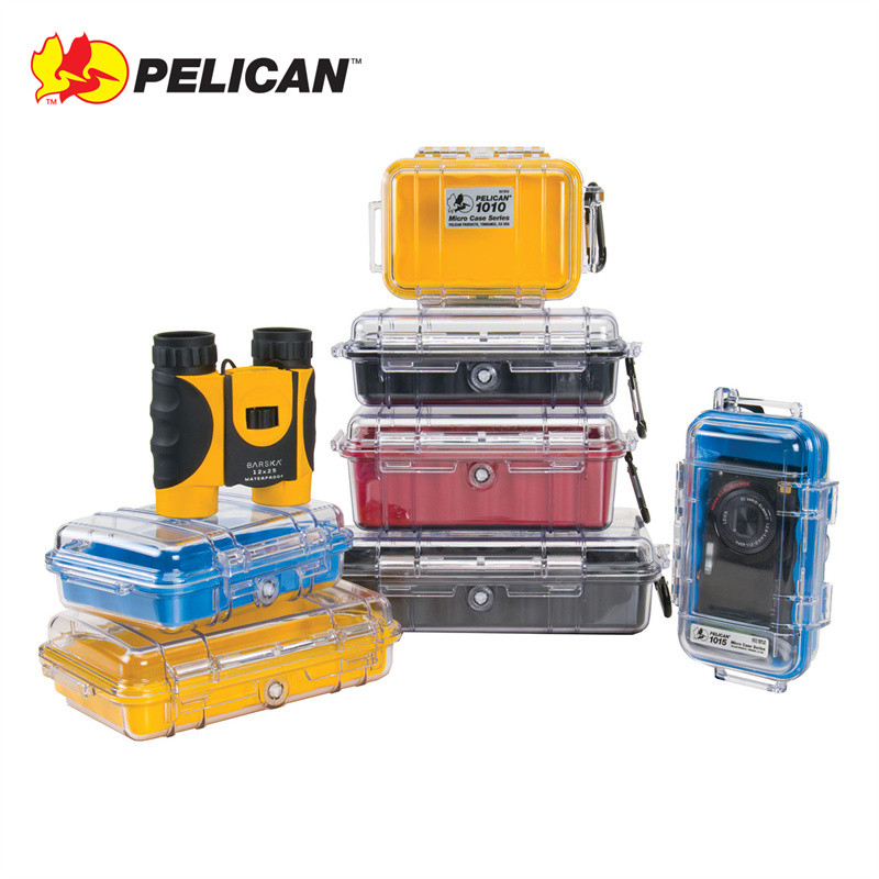 กล่องกันน้ำกันฝุ่นกันกระแทกสำหรับใช้งานกลางแจ้ง American Pelican สำหรับโทรศัพท์มือถือและเอกสาร ป้องก