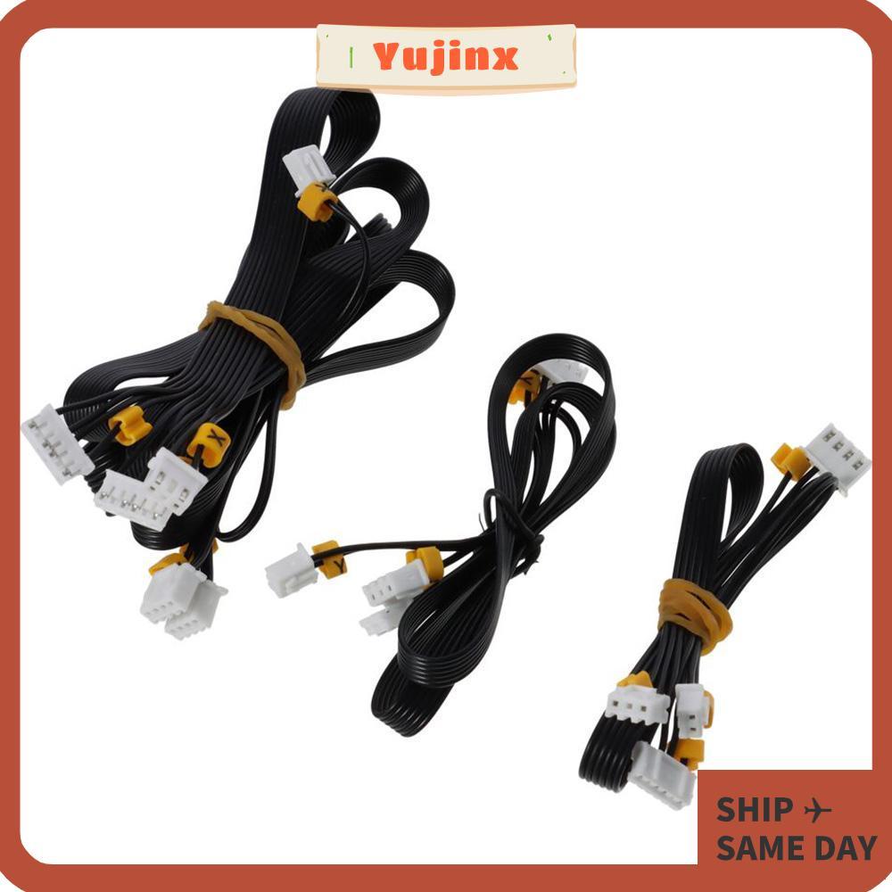 YUJINX Ender 3 Stepper Motor สาย, มอเตอร์และสวิตช์จํากัด XI แกน Stepper, สาย Endstop ทนทานสีดํา Ende