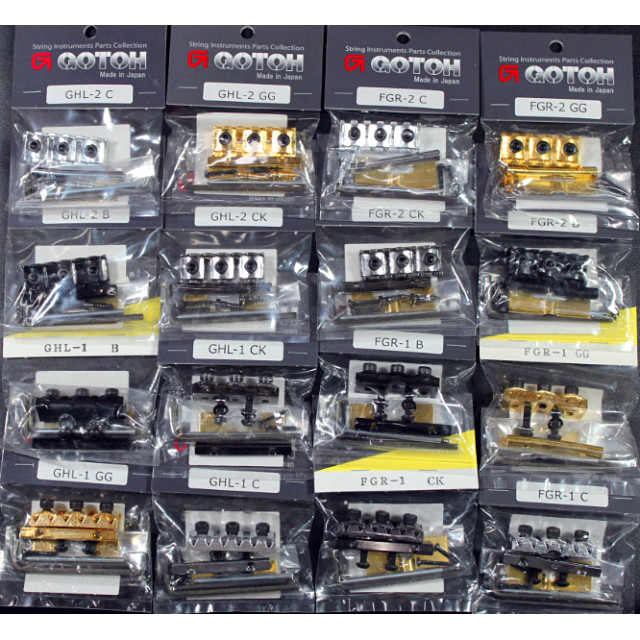 GOTOH GHL-1/GHL-2/FGR-1/FGR-2 กีตาร์สะพานโยกคู่ระบบ Vibrato Nut String Lock