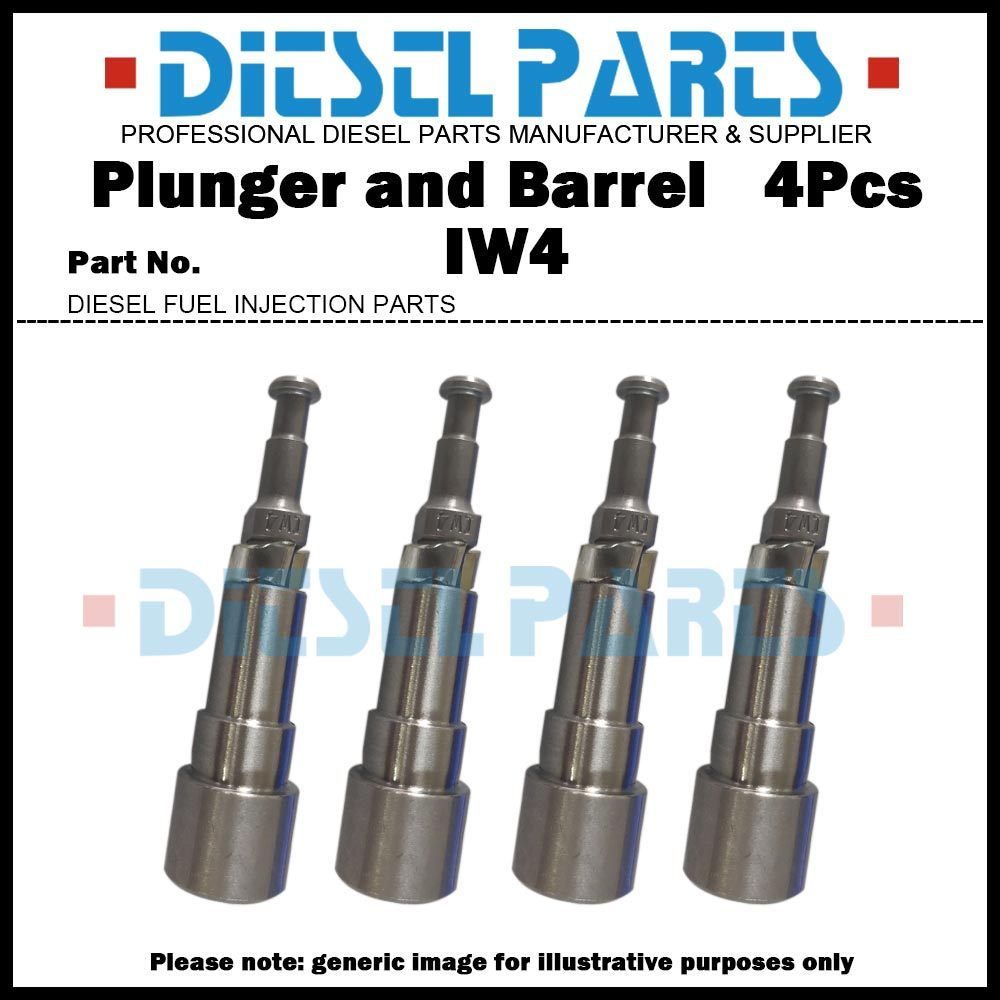 ลูกสูบปั๊มฉีด IW4 Plunger และชุดประกอบลํากล้อง IW4