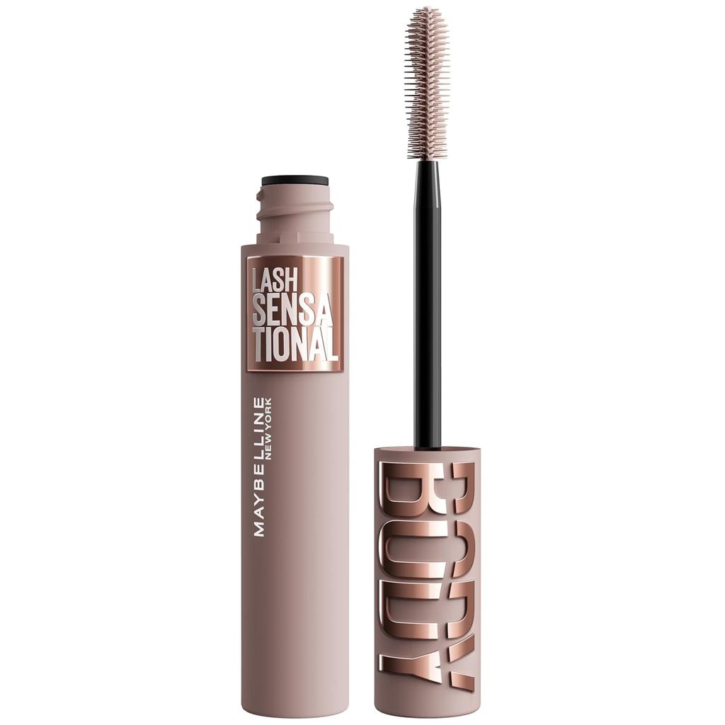 Mebelline Eyelash Sensory Bath Mascara, การลิฟติ้งขนตา 24 ชั่วโมง, ป้องกันการซึมเศร้าและป้องกันการหน