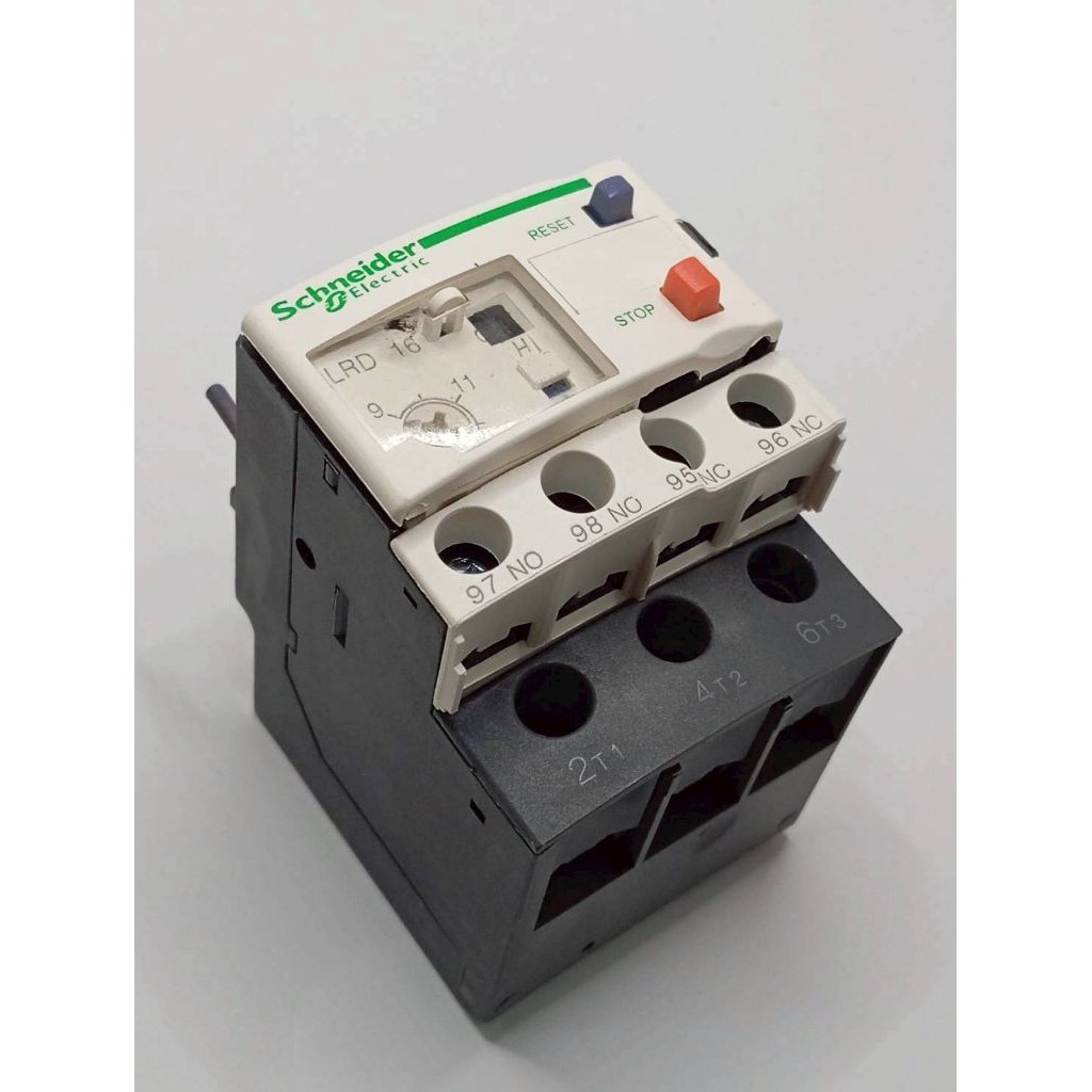 Schneider Electric Overload Relay โอเวอร์โหลดรีเลย์ รุ่น LRD16. LRD16 สินค้าถ่ายจากงานจริง ส่งจากกทม