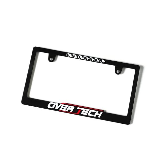 กรอบป้ายทะเบียน 3D Over Tech (ชุด 2 ชิ้น) ผ่านมาตรฐานใหม่ ผ่านการตรวจสภาพ | Over Tech 3D License Pla