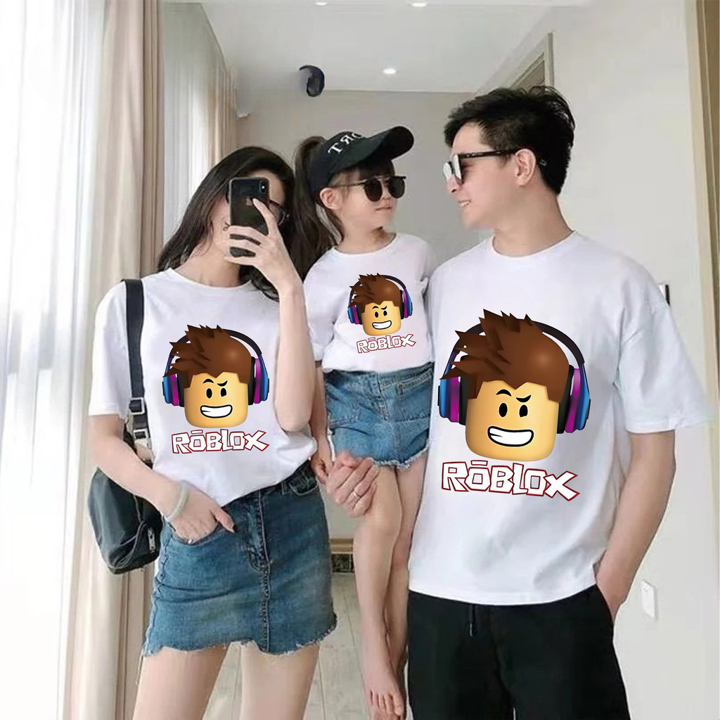 เสื้อยืดเด็ก/24H เรือ/RO33BLOX เสื้อผ้าครอบครัวและเด็ก เสื้อยืดแขนสั้นคอกลมระบายอากาศ