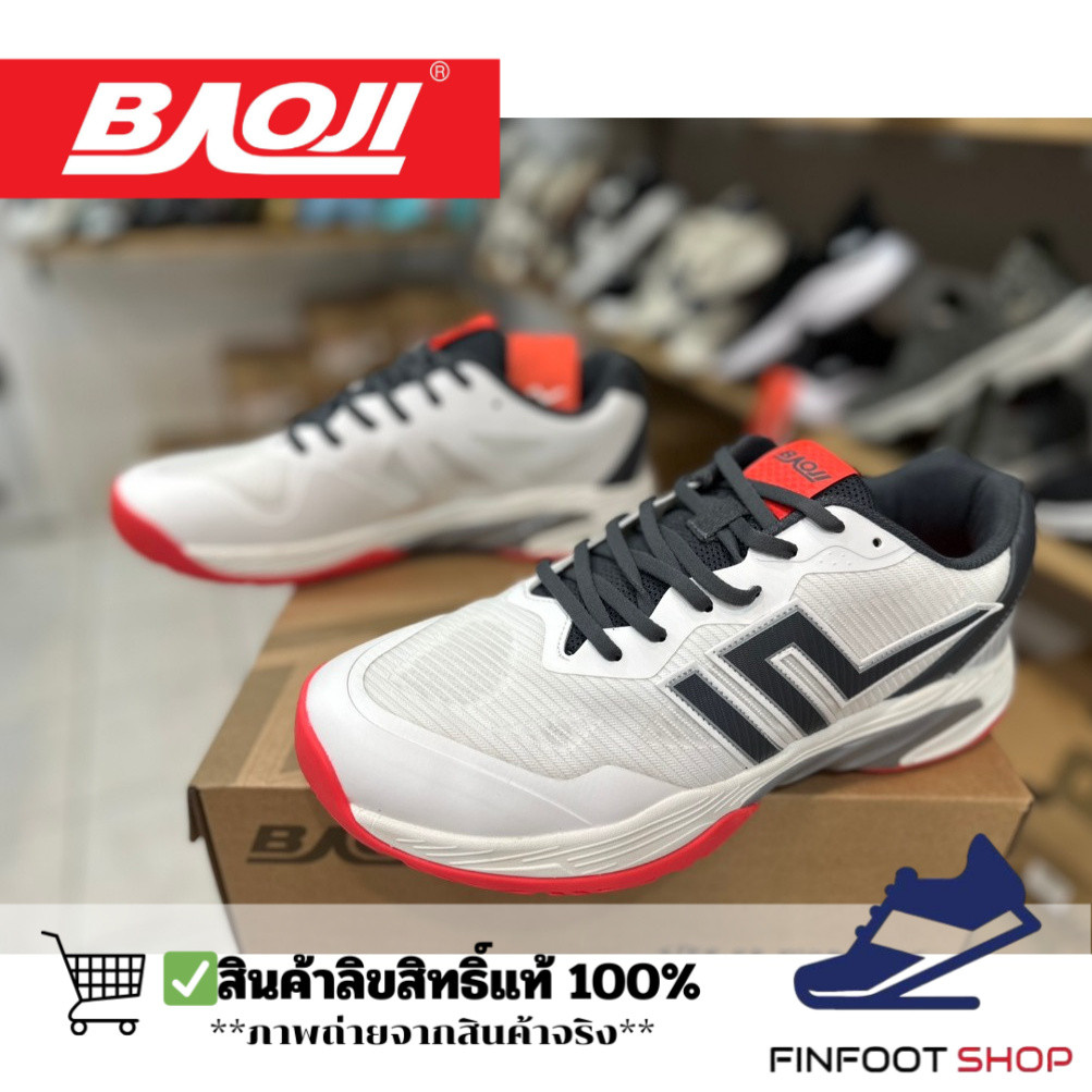 Baoji รองเท้าแบดมินตัน/วอลเลย์บอลผ้าใบผู้ชาย BAOJI รุ่น BJM982
