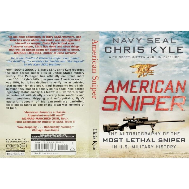 330 คลังสินค้าพร้อม American Sniper Chriskyle Autobiography