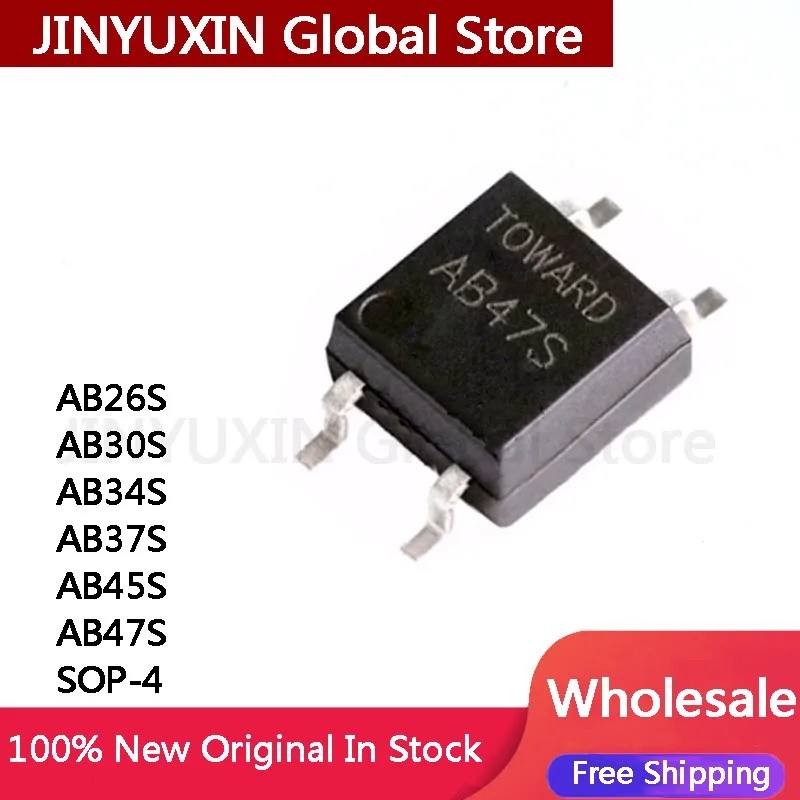 1-5 ชิ้น AB47S AB26S AB30S AB34S AB37S AB45S SOP-4 ชิป IC ในสต็อกขายส่ง