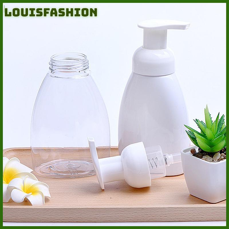 LFTH 300ml ขวดพลาสติกโฟมปั๊มขวดทําความสะอาดเจลทําความสะอาดมือแชมพูตู้ทําสบู่ขวดของเหลว lfth