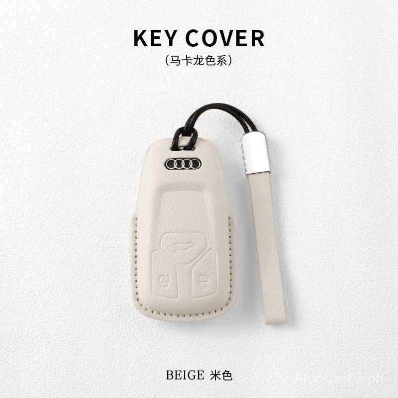 Audi A4L Key Fob Cover A6L Q5L Q3 Q2L Premium A1 Q6 A7L Q4 e-tron Car for Women Key Pouch