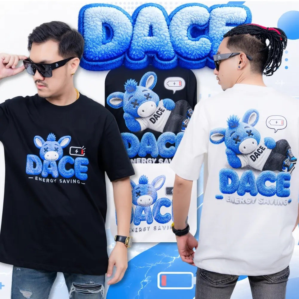เสื้อ DACE AERO 1% BATTERY (แอร์โร่ วันเปอร์เซ็นต์ แบตเตอรี่) ผ้าคอตตอน No.20 เกรดพรีเมี่ยม