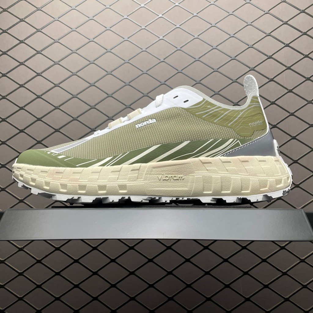 Norda 001 รองเท้าวิ่งเทรลที่เป็นมิตรกับสิ่งแวดล้อม Bio-Dyneema ยั่งยืน 100% bio-material 
 XF7G